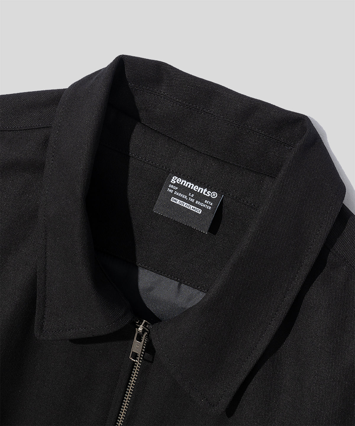 HARRINGTON COTTON JACKET BLACK
