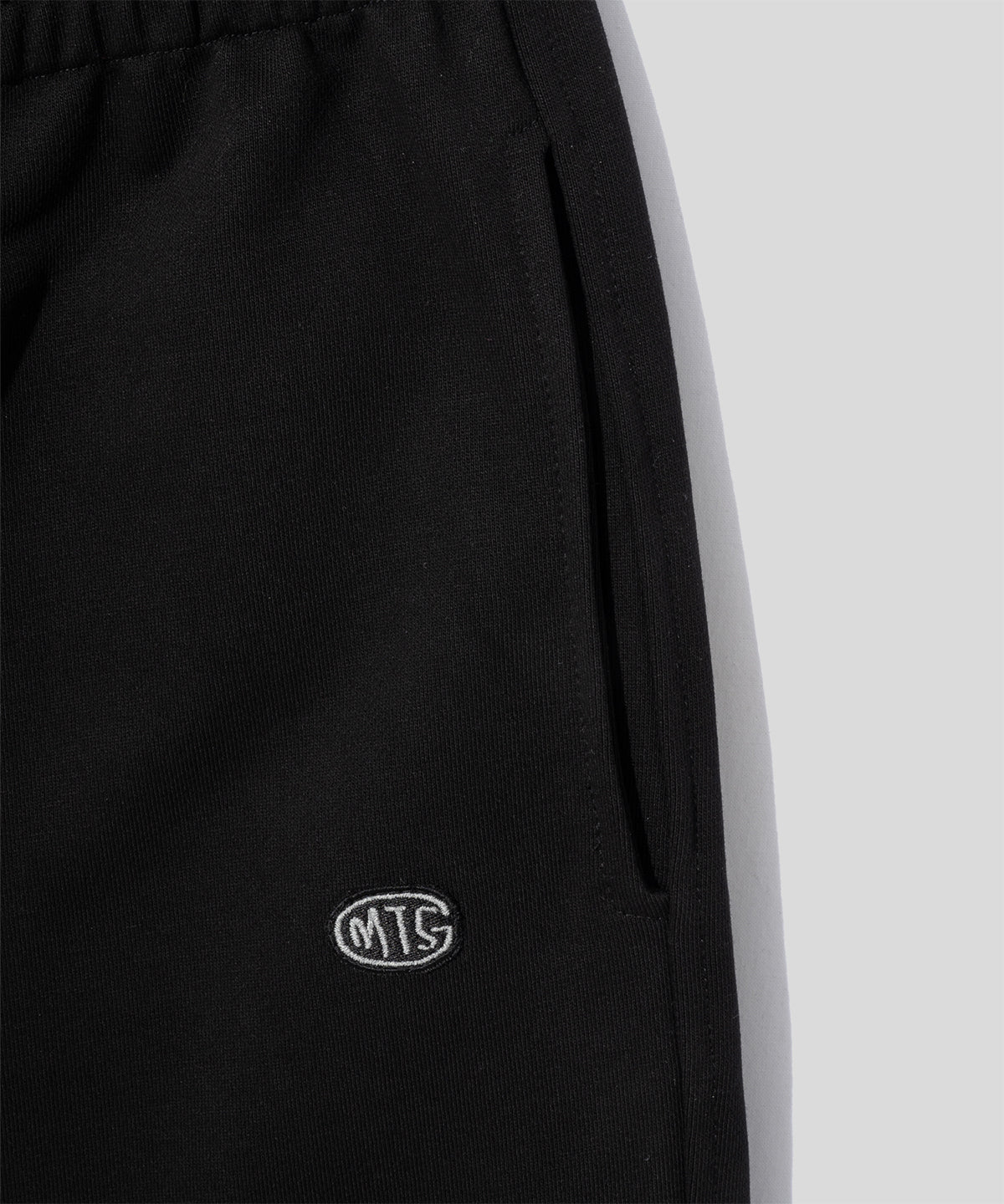 REFLECTIVE PATCH SWEATPANTS BLACK