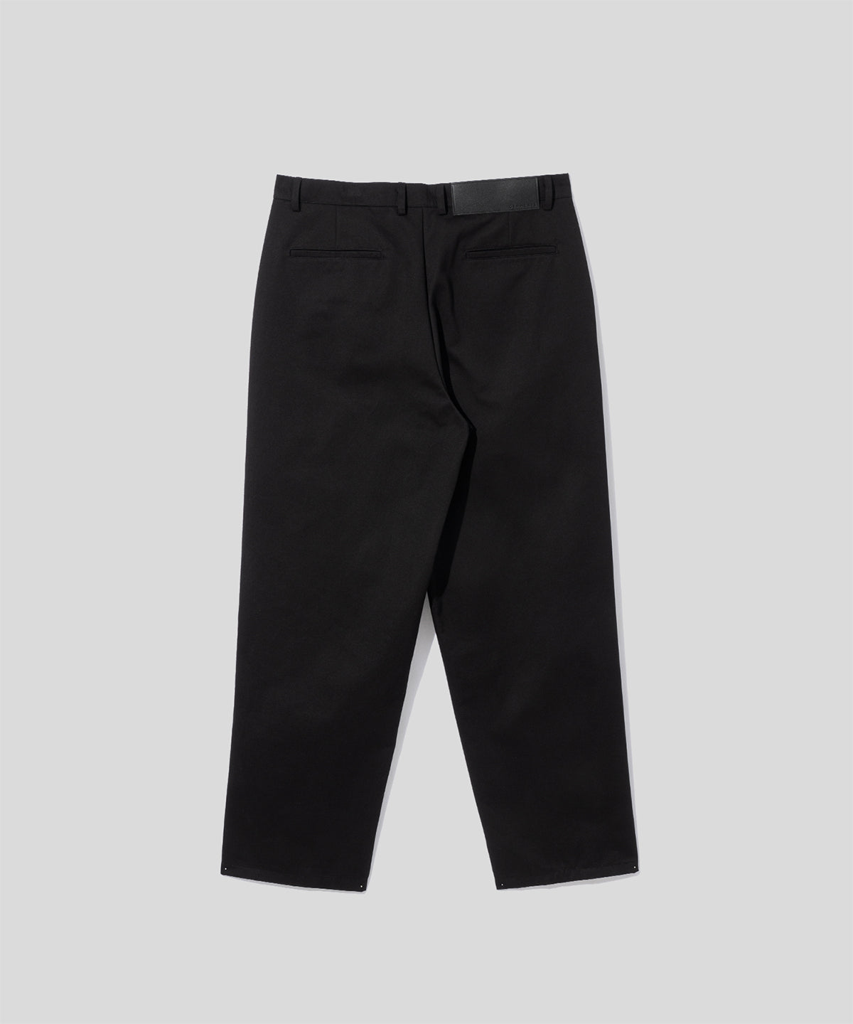 GENMENTS CURVED WORK PANTS BLACK