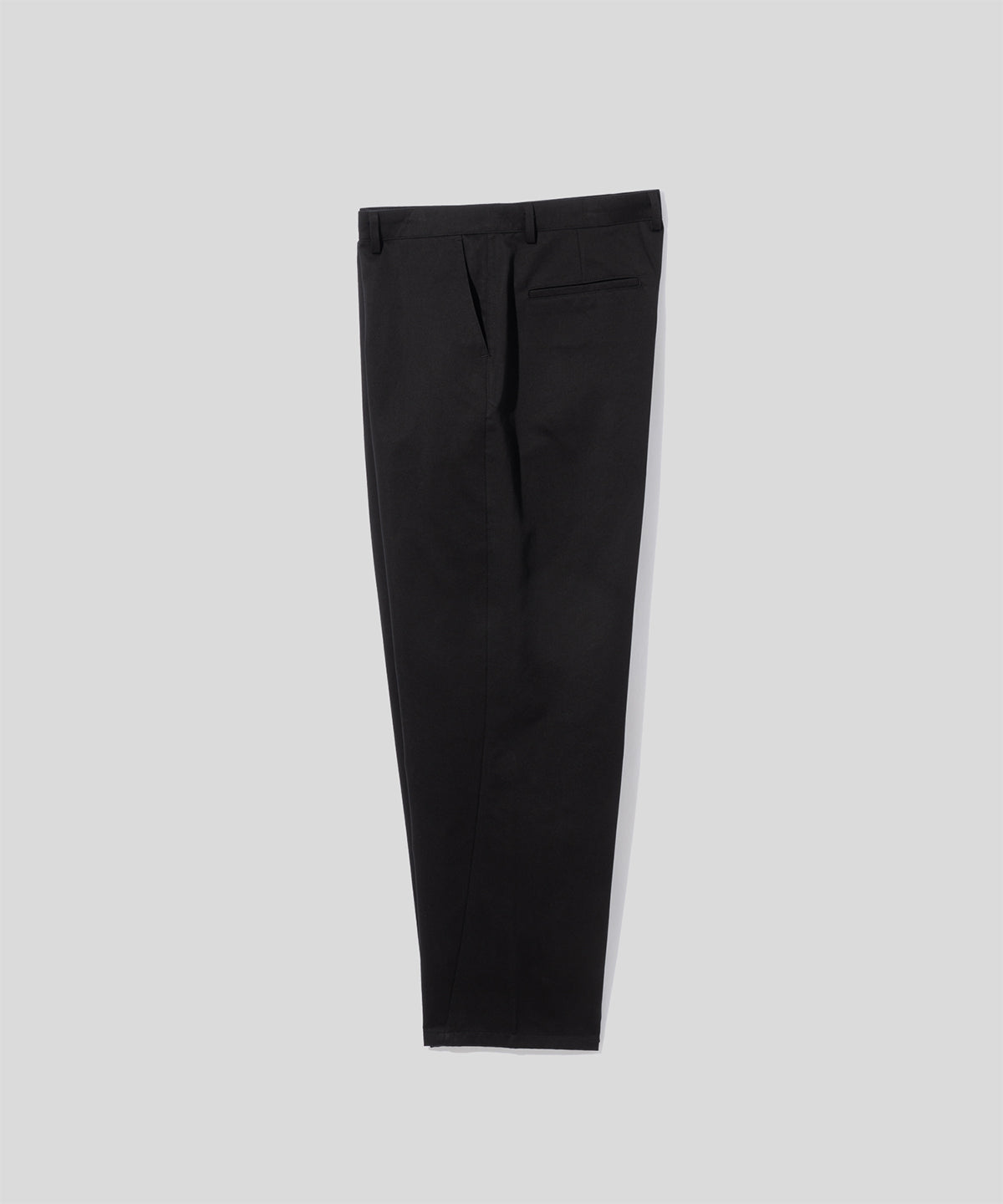 GENMENTS CURVED WORK PANTS BLACK