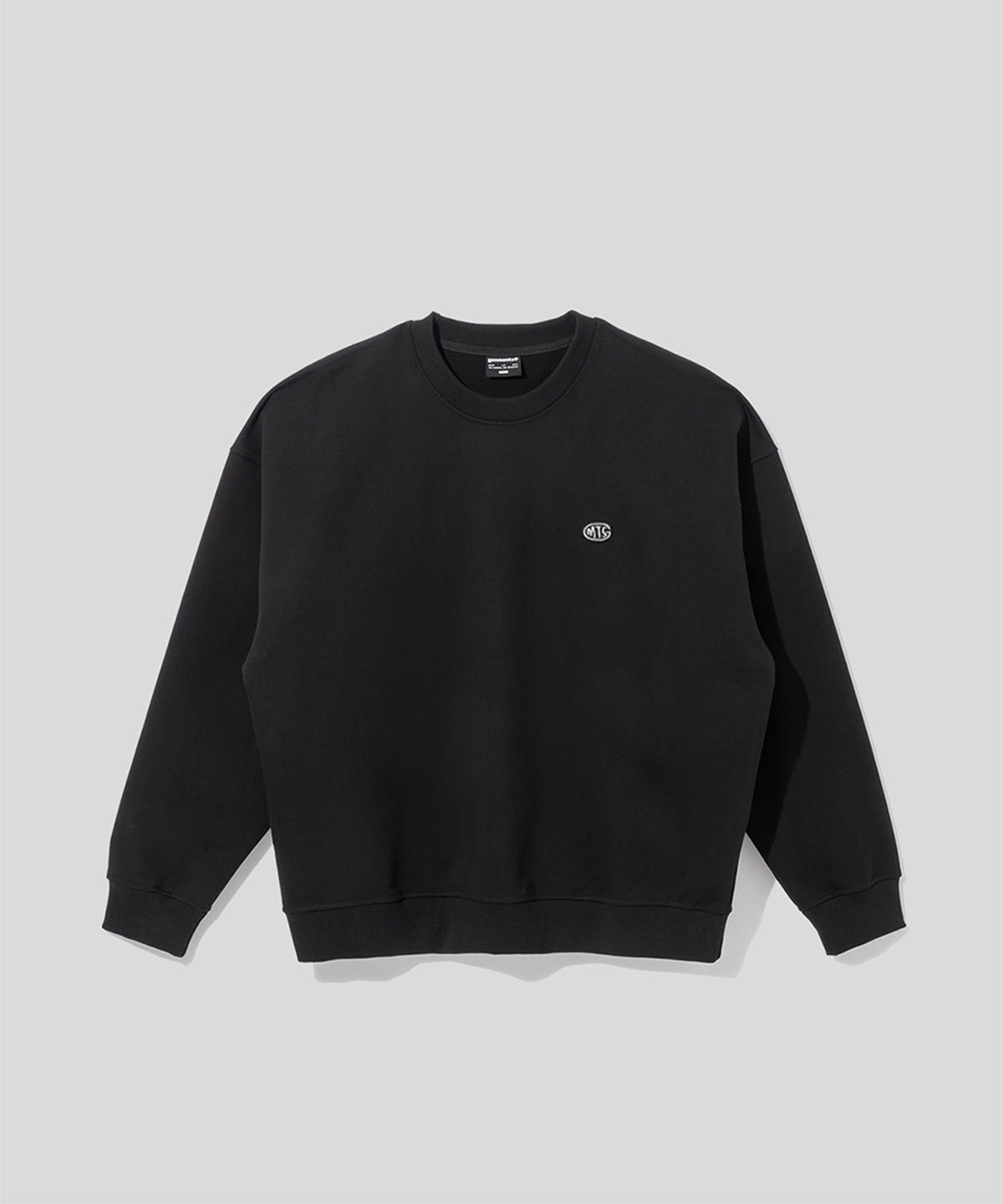 REFLECTIVE PATCH SWEATSHIRT BLACK