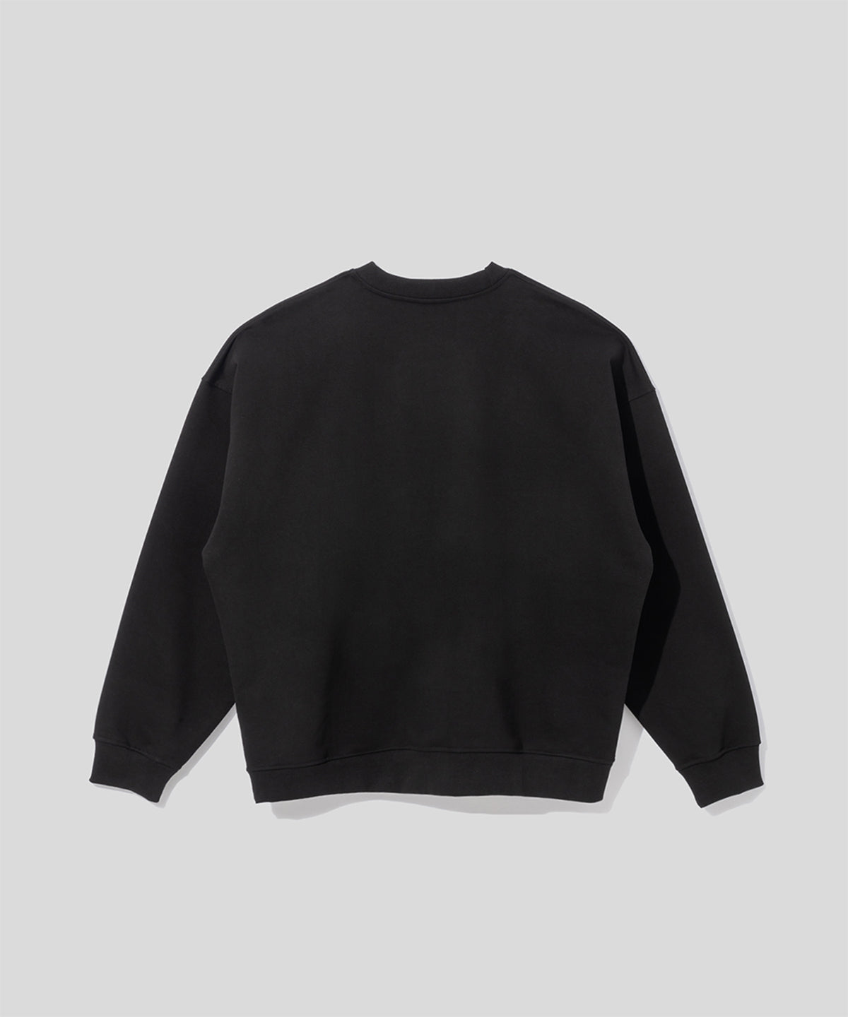 REFLECTIVE PATCH SWEATSHIRT BLACK