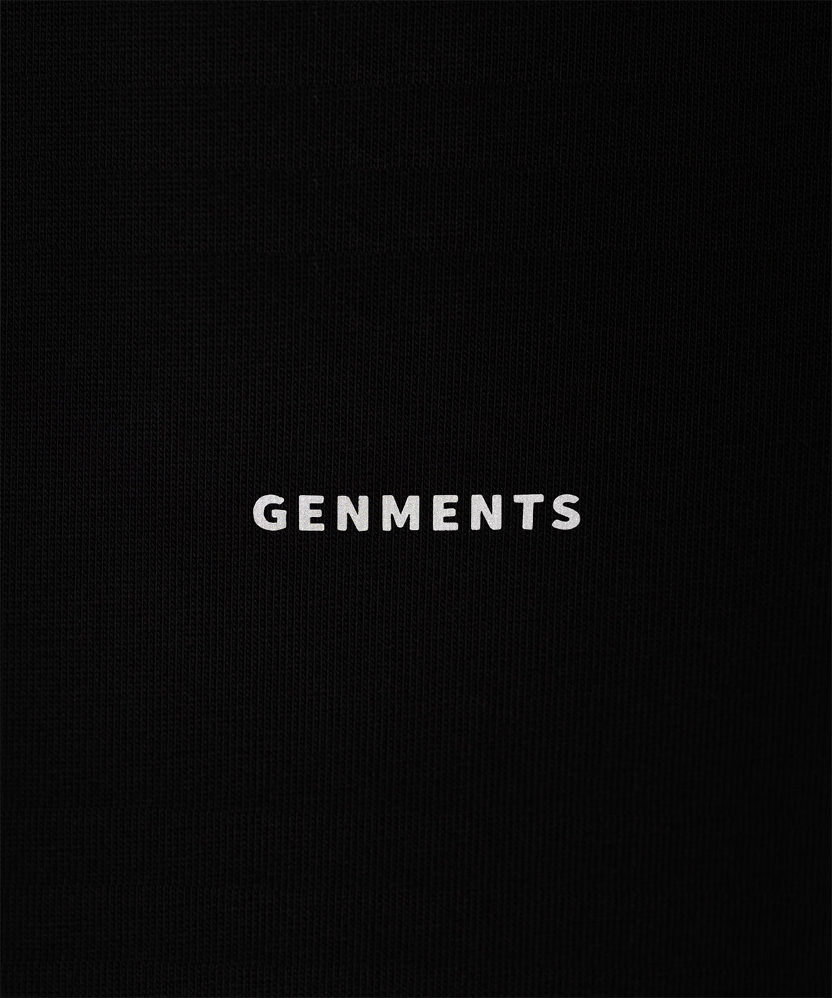 GENMENTS DARK LIGHT LOGO T-SHIRT