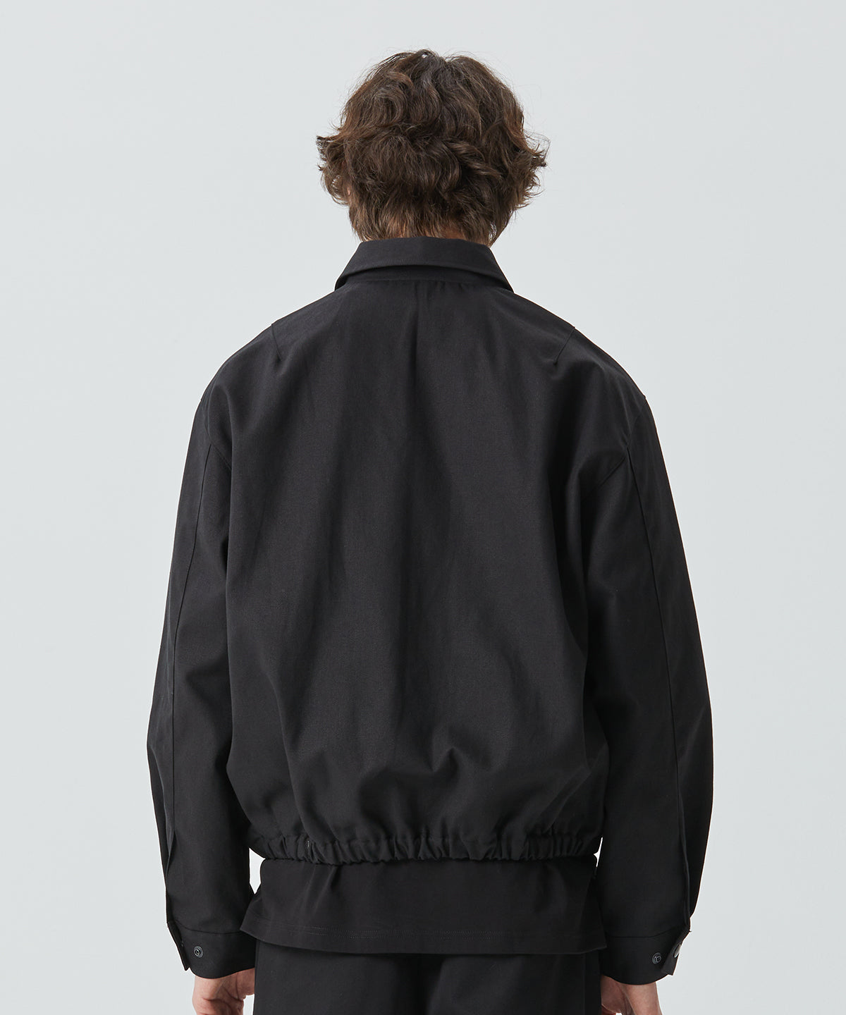 HARRINGTON COTTON JACKET BLACK