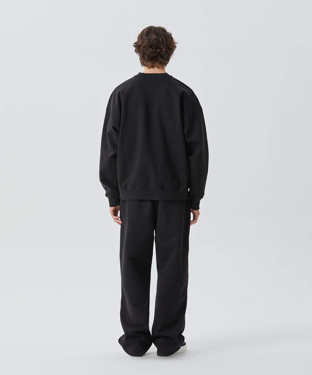 REFLECTIVE PATCH SWEATPANTS BLACK